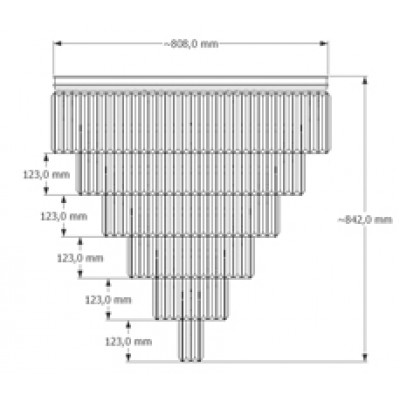 Люстра Vitaluce V5821-9/37PL