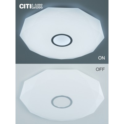 Citilux Диамант Смарт CL713A100G Умная люстра Хром