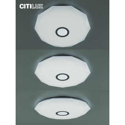 Citilux Диамант Смарт CL713A60G Умная люстра Хром