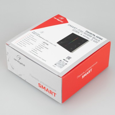 Панель Sens SMART-P30-RGBW Black 027104 Arlight