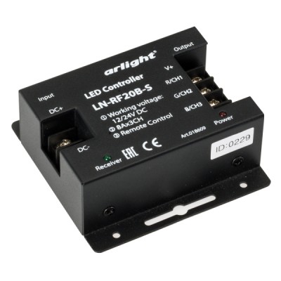 Контроллер LN-RF20B-S 018609 Arlight