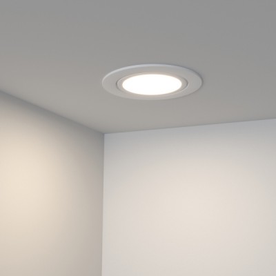 Светодиодный светильник LTM-R60WH-Frost 3W Warm White 110deg 020762 Arlight
