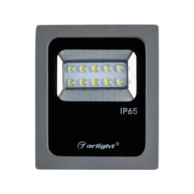 Светодиодный прожектор AR-FLG-FLAT-ARCHITECT-10W-220V White 50x70 deg 022574 Arlight