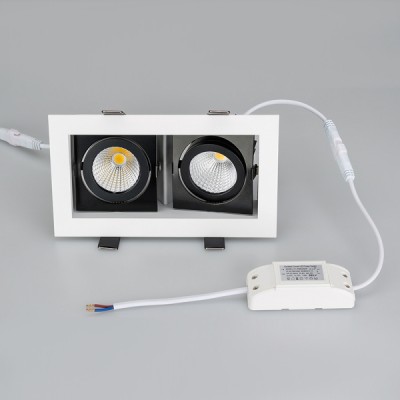 Светильник CL-KARDAN-S180x102-2x9W White 024131 Arlight