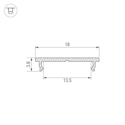 Профиль TOP-FIX-2000 016969 Arlight