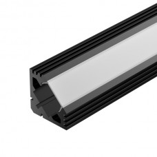 Профиль PDS45-T-2000 ANOD Black RAL9005 020897 Arlight