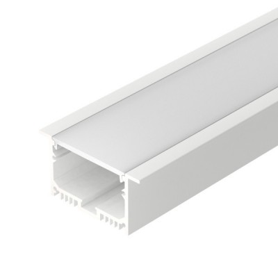 Профиль с экраном SL-LINIA62-F-2500 WHITE+OPAL 021374 Arlight