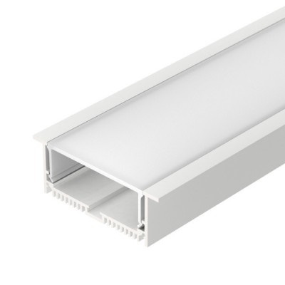 Профиль с экраном SL-LINIA88-F-2500 WHITE+OPAL 021373 Arlight