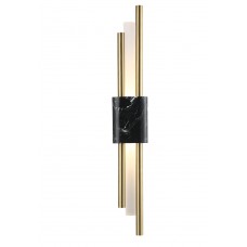 Бра Crystal Lux CARTA AP6W LED BLACK/BRASS