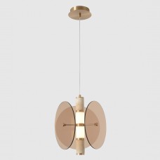 Светильник подвесной Crystal Lux AMARILLO SP12W LED BRASS