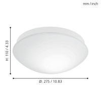 Светодиодный потолочный светильник BARI-M Eglo 97531