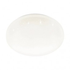 Настенно-потолочный светильник FRANIA-S, LED 18W, 1850lm, IP44, H55, Ø310, сталь, белый/пластик с эффектом кристаллов, белый Eglo 900619