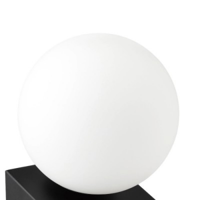 Настольная лампа BILBANA, 1x40W(E14), сталь, черный, опаловое стекло, белый Eglo 900358