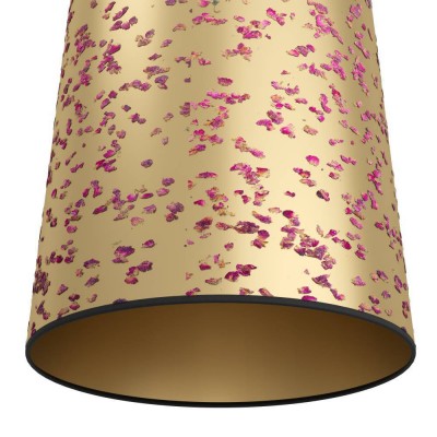 Люстра CASTUERA, 3X25W (E27), L1310, B300, H1500, сталь, черный/бумага декорированная розовыми лепестками, золотой, розовый Eglo 390293