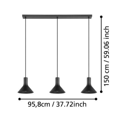 Люстра MORESCANA Eglo 390219