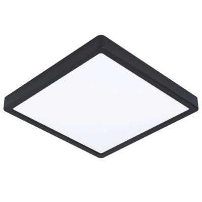 Уличный настенно-потолочный светильник ARGOLIS 2, LED 20,5W, 2400lm, IP44, L285, B285, H30, сталь, черный/ пластик, белый Eglo 900281