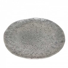 Тарелка декоративная FORLEYET, H20, Ø345, алюминий, цвет никель-античный Eglo 427038