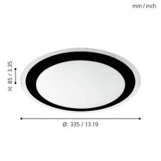 Настенно-потолочный светильник светодиодный COMPETA 2 Eglo 99404