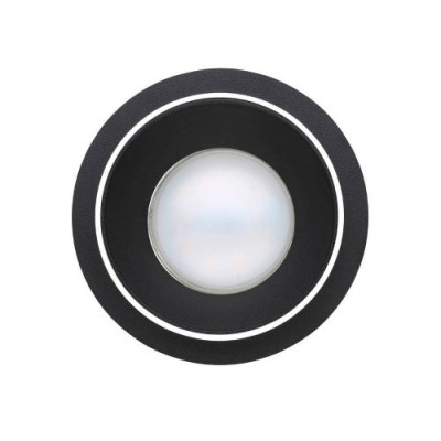 Встраиваемый светильник CAROSSO, 35W (GU10), Ø93, алюминий, черный, белый Eglo 900453