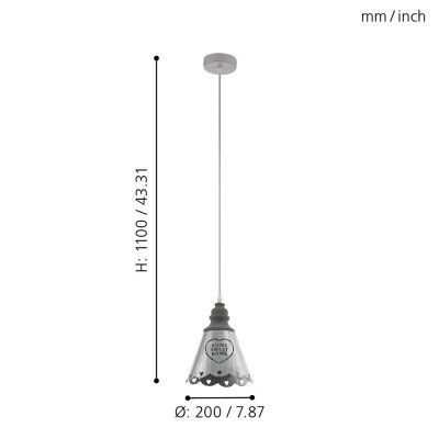 Подвесной потолочный светильник (люстра) TALBOT 2 Eglo 33014