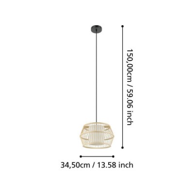 Подвесной светильник (люстра) MONTERROSO Eglo 390233