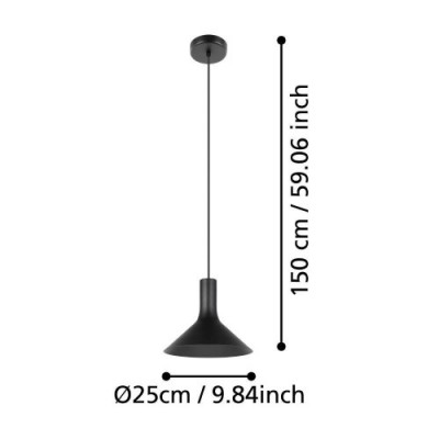 Подвесной светильник (люстра) MORESCANA Eglo 390218