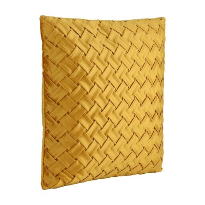 Подушка декоративная ILES, L450, B450, наволочка: 100% полиэстер, жёлтая охра; наполнитель: 100% полиэстер Eglo 420001