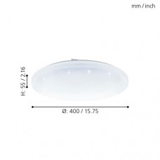 Настенно-потолочный светильник светодиодный FRANIA-A Eglo 98236