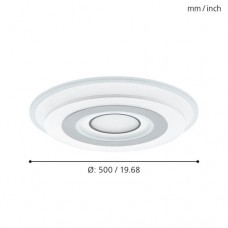 Настенно-потолочный светильник светодиодный диммируемый REDUCTA 2 Eglo 99399