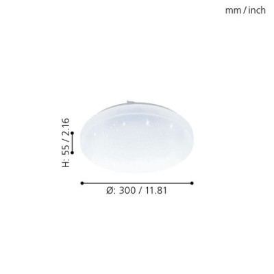 Настенно-потолочный светильник светодиодный FRANIA-A Eglo 98294