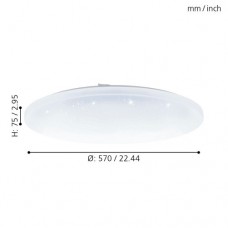 Настенно-потолочный светильник светодиодный FRANIA-A Eglo 98237