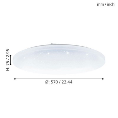 Настенно-потолочный светильник светодиодный FRANIA-A Eglo 98237