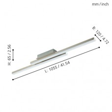 Светодиодный потолочный светильник FRAIOLI-C Eglo 97906