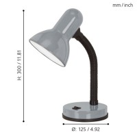 Настольная лампа BASIC 1 Eglo 90977