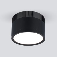 Накладной акцентный светодиодный светильник DLR029 10W 4200K черный матовый/черный хром Elektrostandard