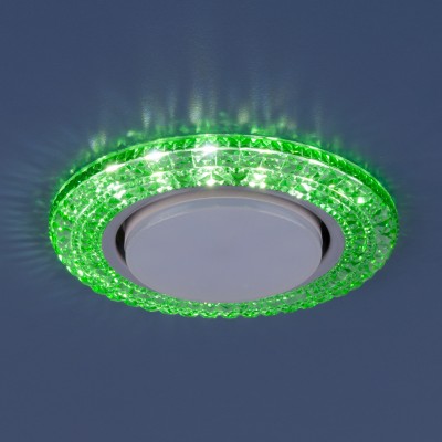 Точечный светильник со светодиодами 3030 GX53 GR зеленый Elektrostandard