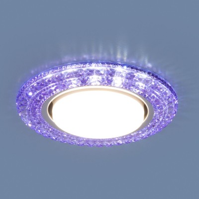 Точечный светильник со светодиодами 3030 GX53 VL фиолетовый Elektrostandard