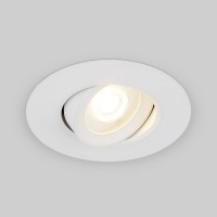 Встраиваемый точечный светодиодный светильник 9914 LED 6W WH белый Elektrostandard