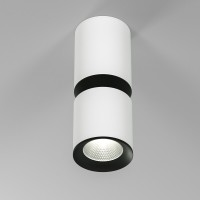 Светильник потолочный светодиодный 12W 4000К белый/чёрный 25048/LED Elektrostandard
