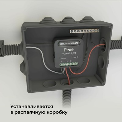 Умное одноканальное реле Elektrostandard 76006/00 76006/00 Elektrostandard