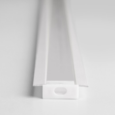 Встраиваемый алюминиевый профиль белый/белый для светодиодной ленты LL-2-ALP007 Elektrostandard