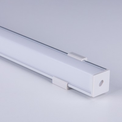 Квадратный угловой алюминиевый профиль для светодиодной ленты LL-2-ALP009 Elektrostandard