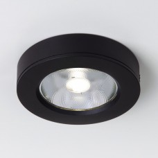 Накладной точечный светодиодный светильник черный DLS030 Elektrostandard
