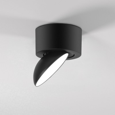 Светильник потолочный светодиодный Smooth черный 25053/LED Elektrostandard