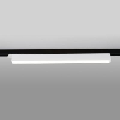 Трековый светодиодный светильник для трехфазного шинопровода X-Line белый матовый X-Line белый матовый 28W 4200K (LTB55) трехфазный Elektrostandard