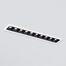 Встраиваемый точечный светодиодный светильник 9922 LED 20W 4200K белый/черный Elektrostandard
