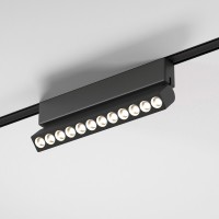 Flat Magnetic Трековый светильник 12W 4000K Insight (чёрный) 85091/01 Elektrostandard