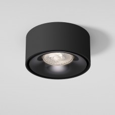 Светильник встраиваемый светодиодный Glam черный 25095/LED Elektrostandard