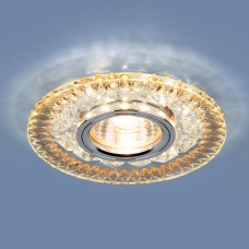 Точечный светодиодный светильник 2198 MR16 CL/GD прозрачный/золото Elektrostandard