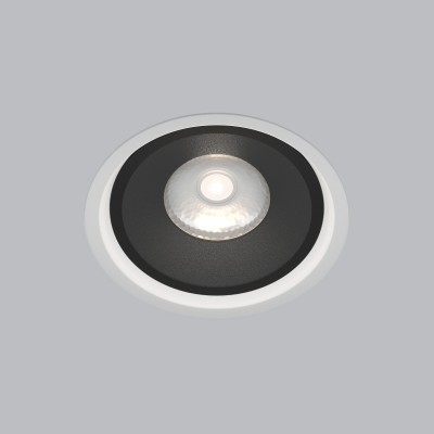 Встраиваемый светодиодный светильник 6W 4200K белый/чёрный 25083/LED Elektrostandard